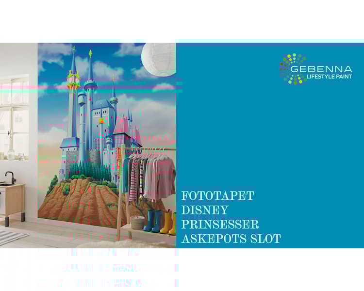 Fototapet Disney Prinsesser Askepots Slot